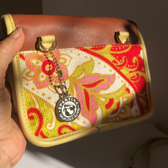 🧜🏽‍♀️Spartina 449 mini flap Crossbody bag - Picture 4 of 15